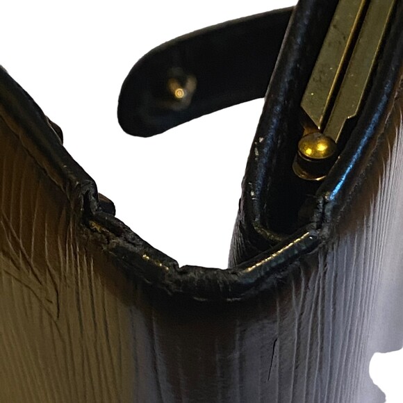Louis Vuitton Authentic Black Epi Kisslock Vintage Wallet - Picture 11 of 15